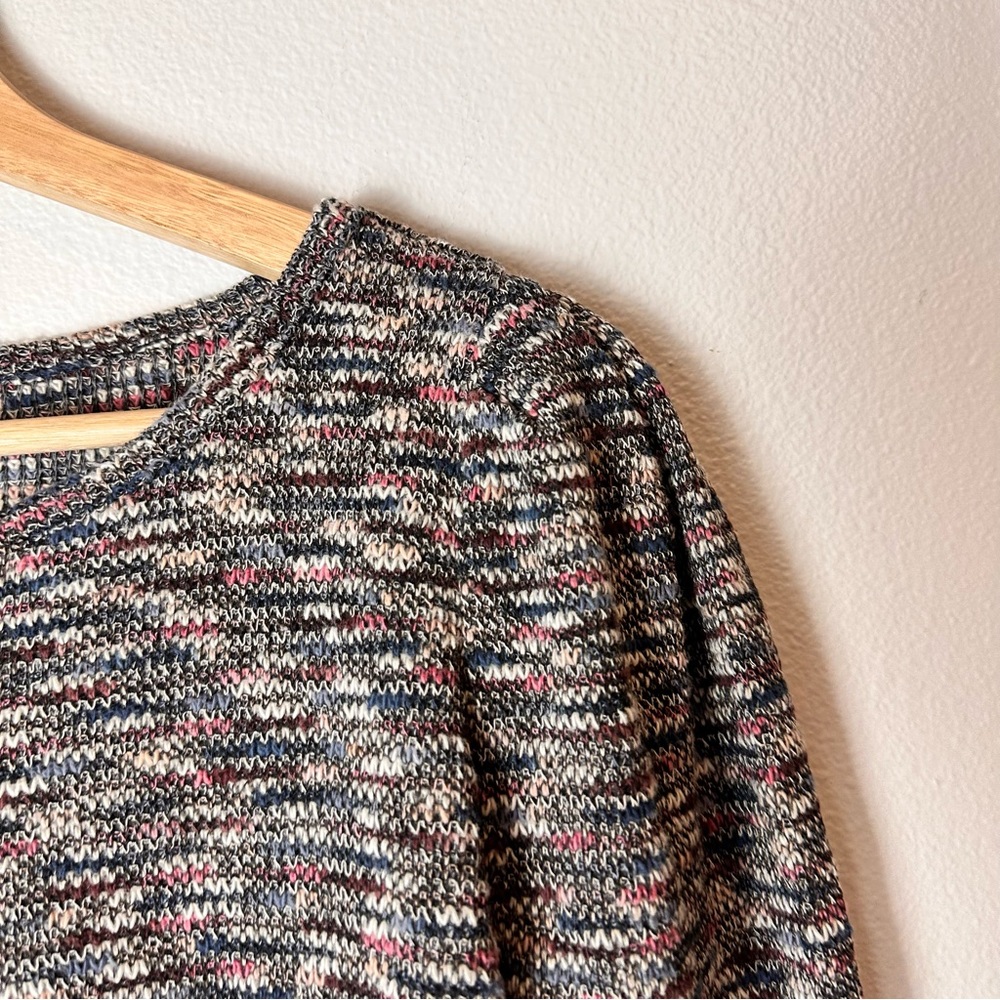 Madewell Multicolored Knit Sweater Top Sz S - Picture 4 of 9